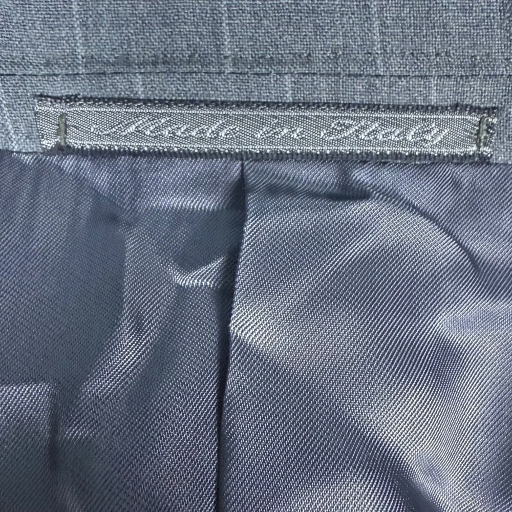 Ermenegildo Zegna Pinstripe Wool Blazer Sport Coat Made in Italy 58L/48L‎ US
